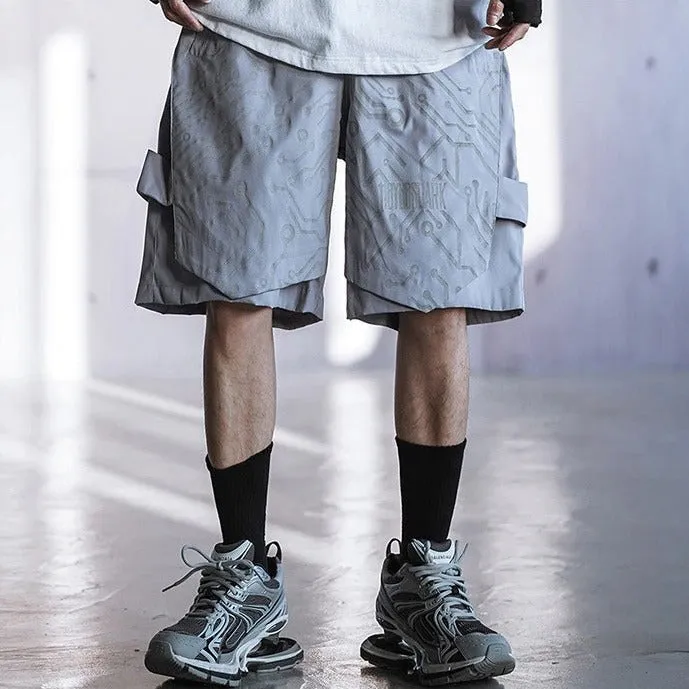 Cyberpunk Techwear Shorts