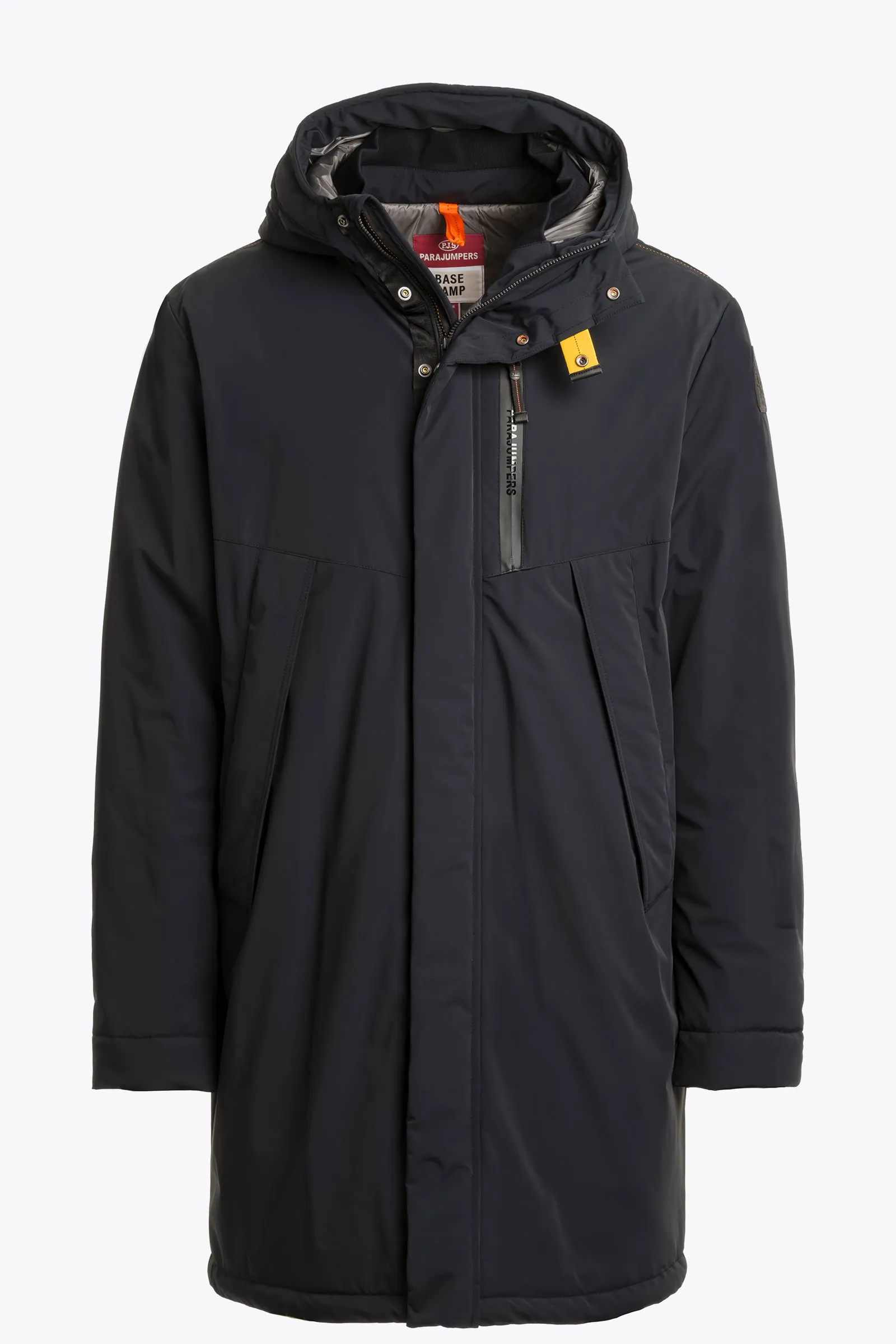 Easy Hooded Padded Jacket Black