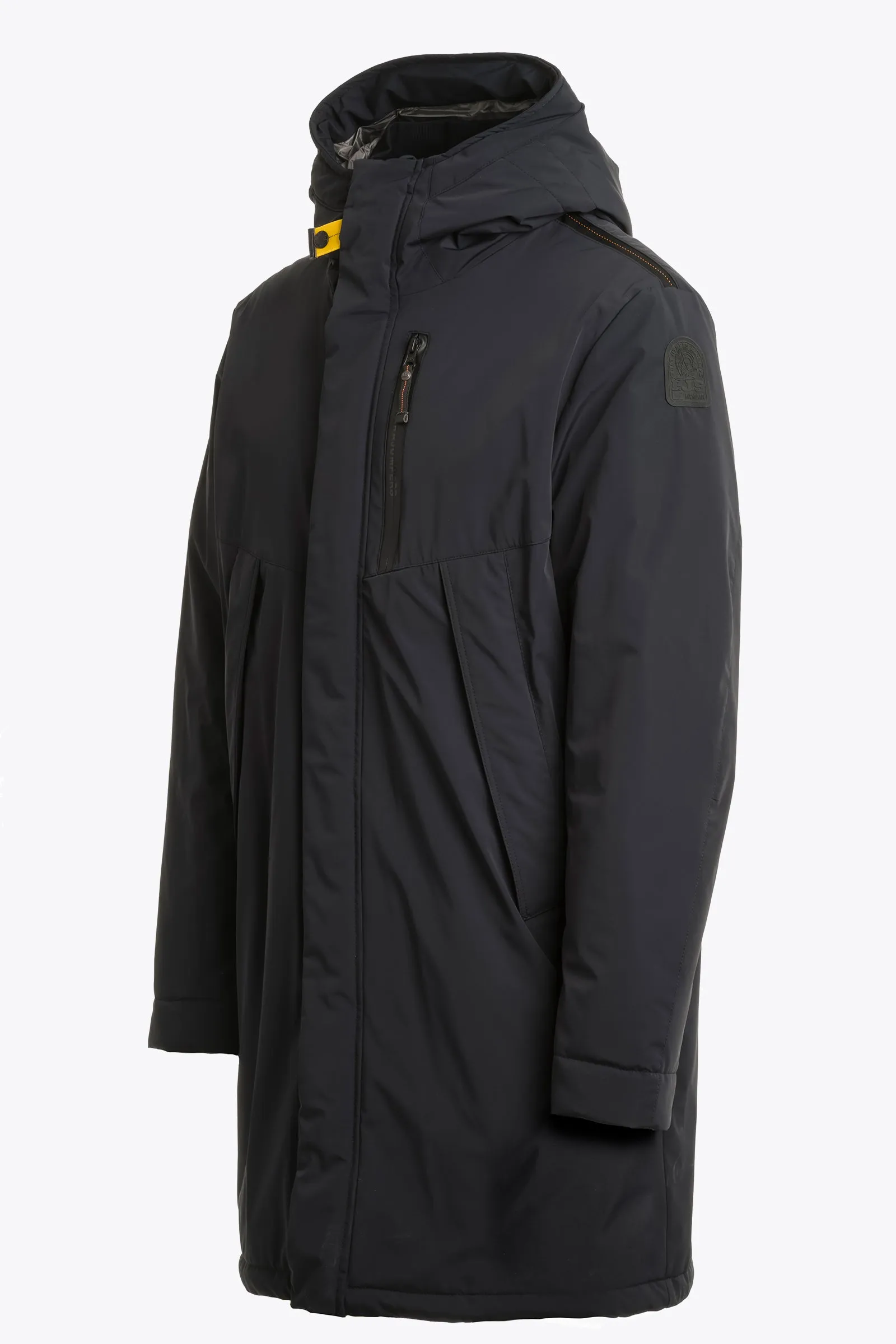 Easy Hooded Padded Jacket Black