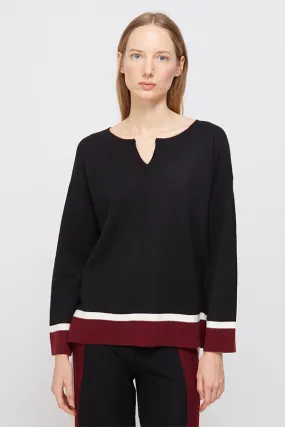 Escorpion TWO-TONE DETAIL MILANO SWEATER