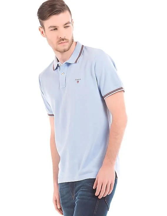 Gant Tipped Pique Polo Shirt