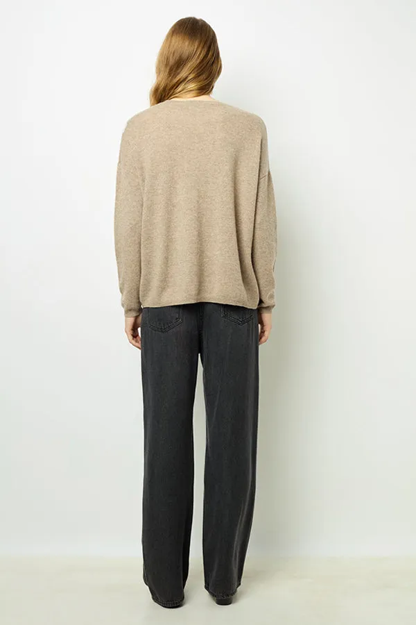 Gerard Darel JANELA STAR CASHMERE SWEATER