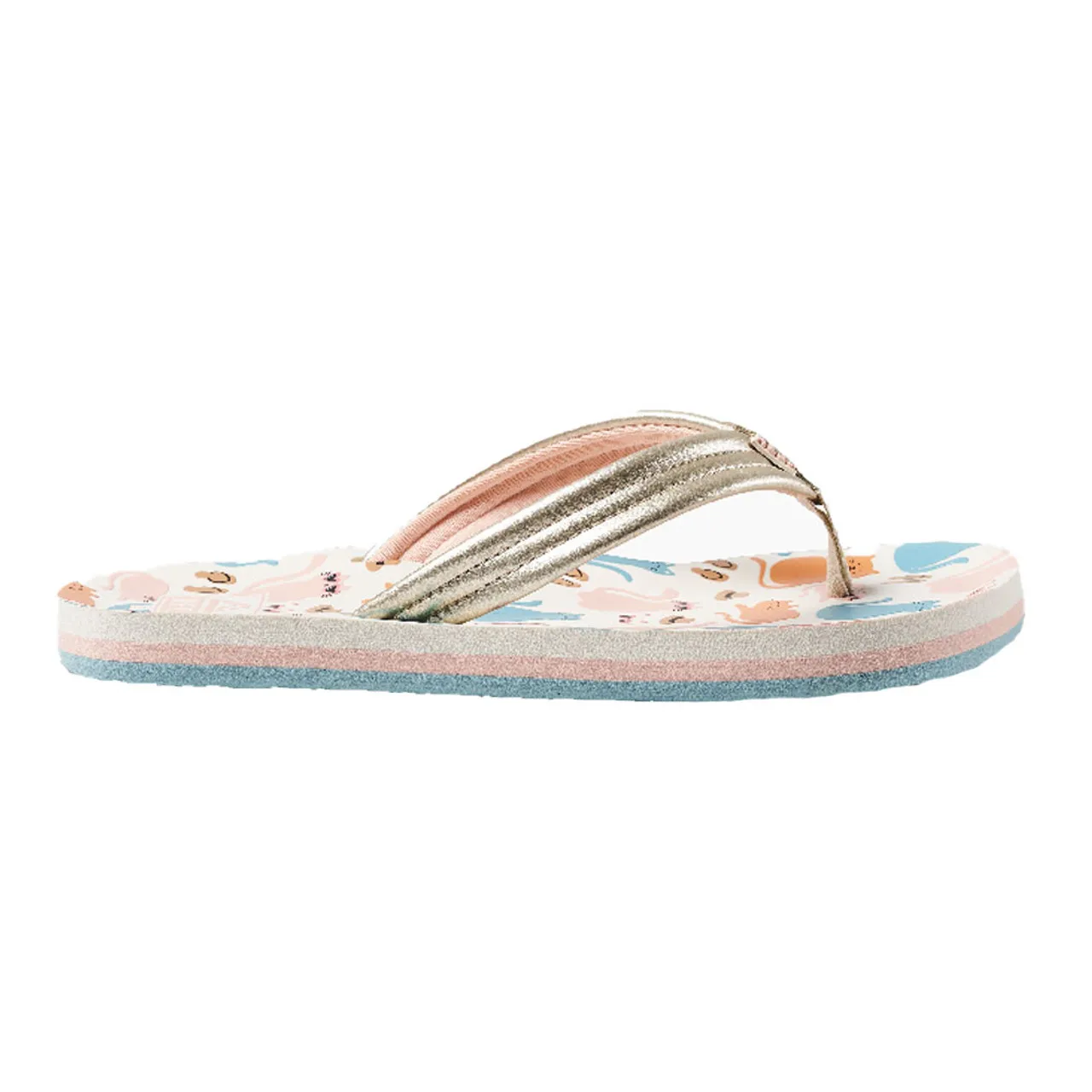 Girls' Reef Ahi Sandals - Cool Cats