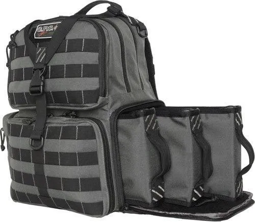 Gps Tactical Range Backpack - W/waist Strap Gray Nylon