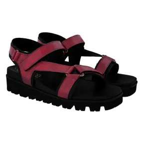 Guido Maggi Cayman Full Grain Sandals Red