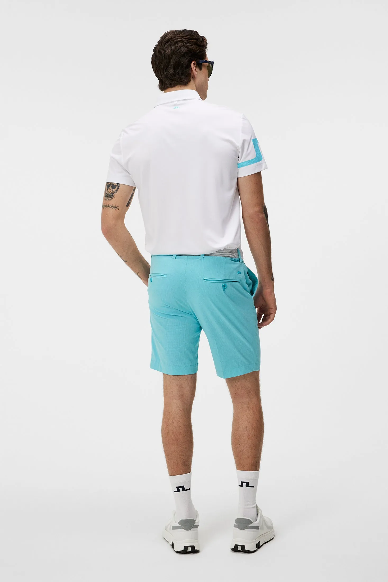 Heath Regular Fit Polo / White