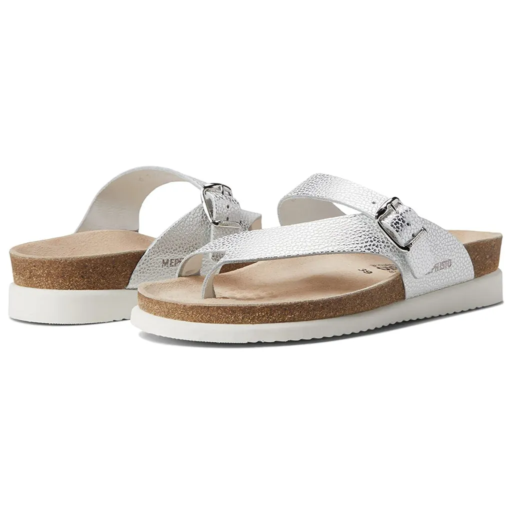 Helen Leather Women's Slide Sandals