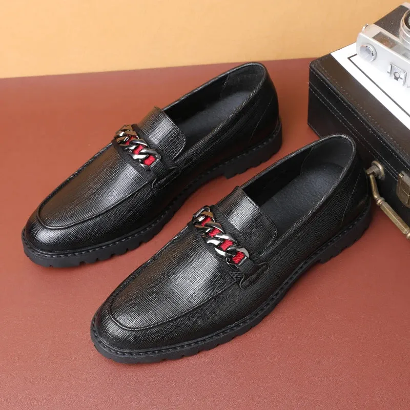 Henri Rousseau Leather Hazel Loafers