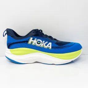 Hoka One One Mens Skyflow 1155111 VVY Blue Running Shoes Sneakers Size 10 D