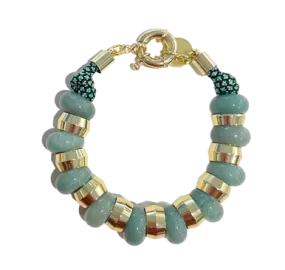 Holst & Lee Semi-Precious Bracelet, Green Aventurine