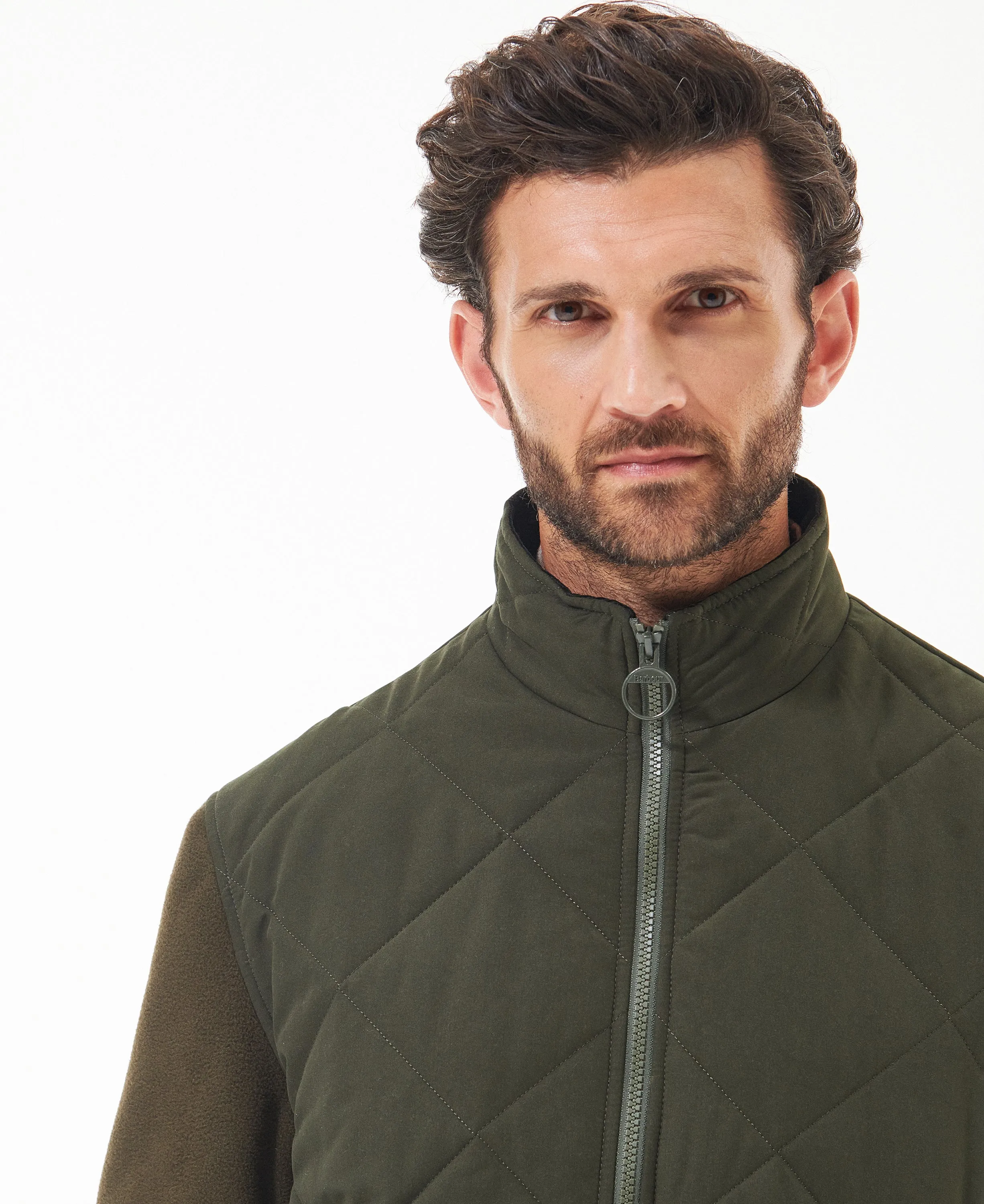 Hybrid Fleece Jacket Olive