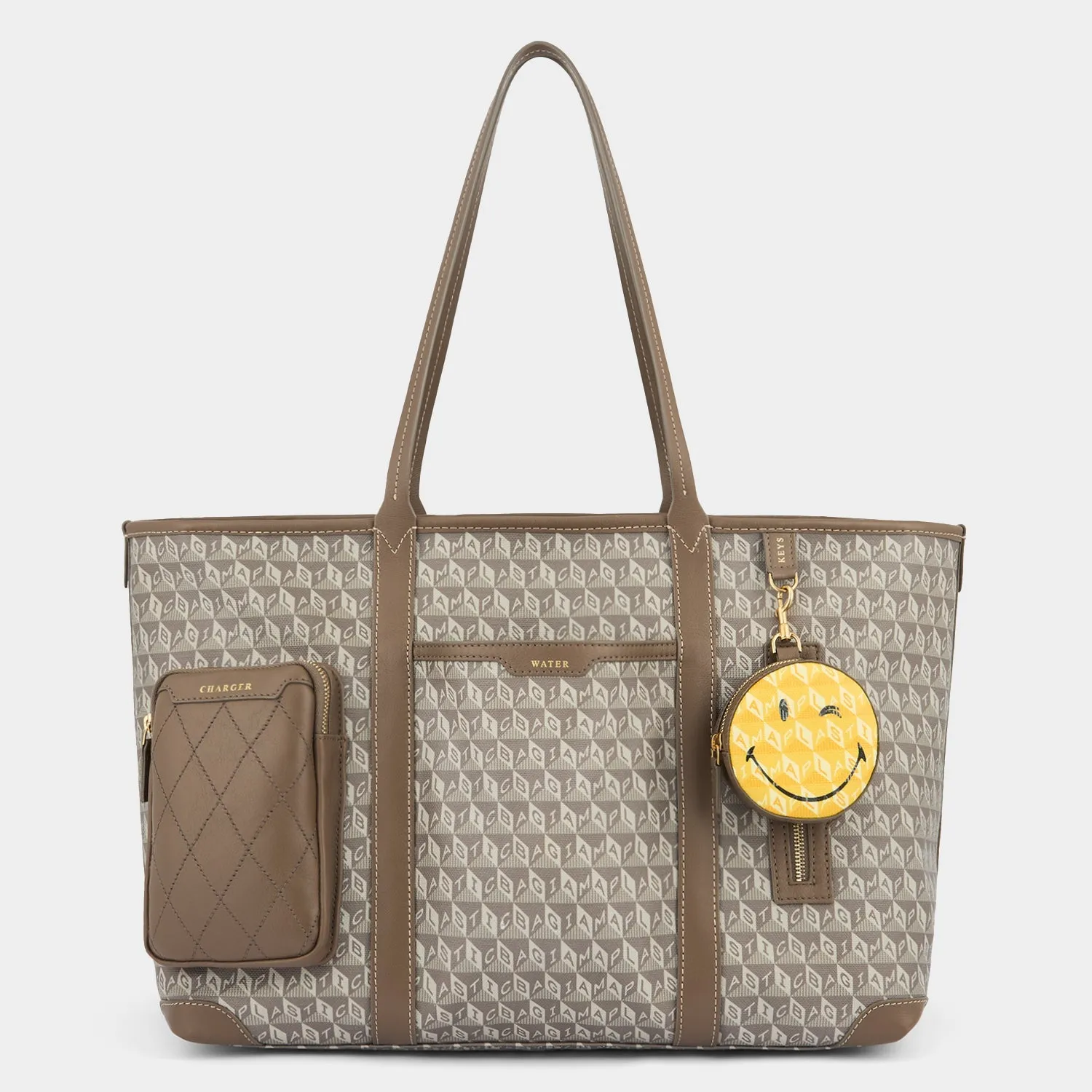 I Am A Plastic Bag Wink In-flight Tote-              