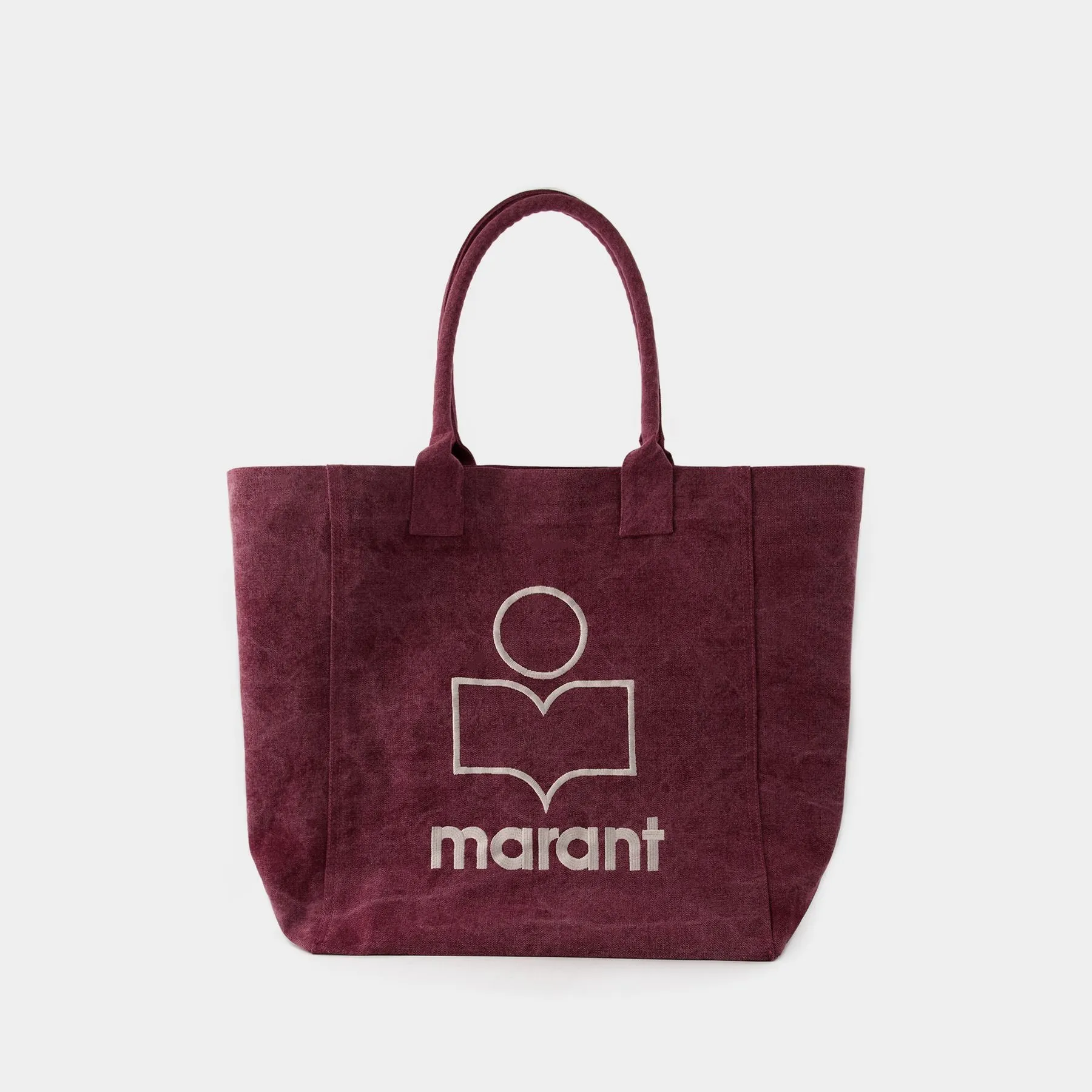 Isabel Marant  Yenky Gb Tote bag - Isabel Marant - Cotton - Purple