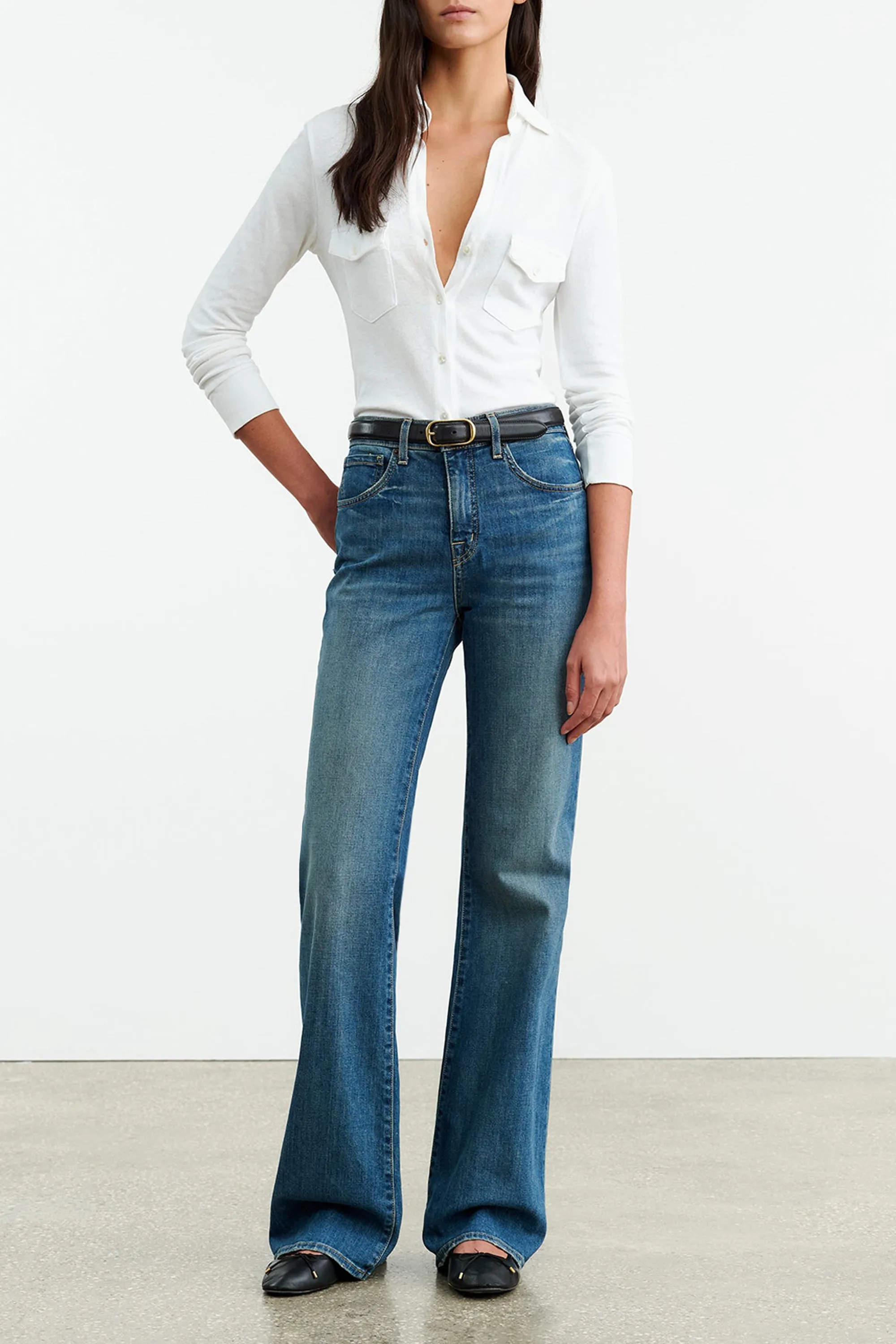 Jeans Celia in Classic Wash