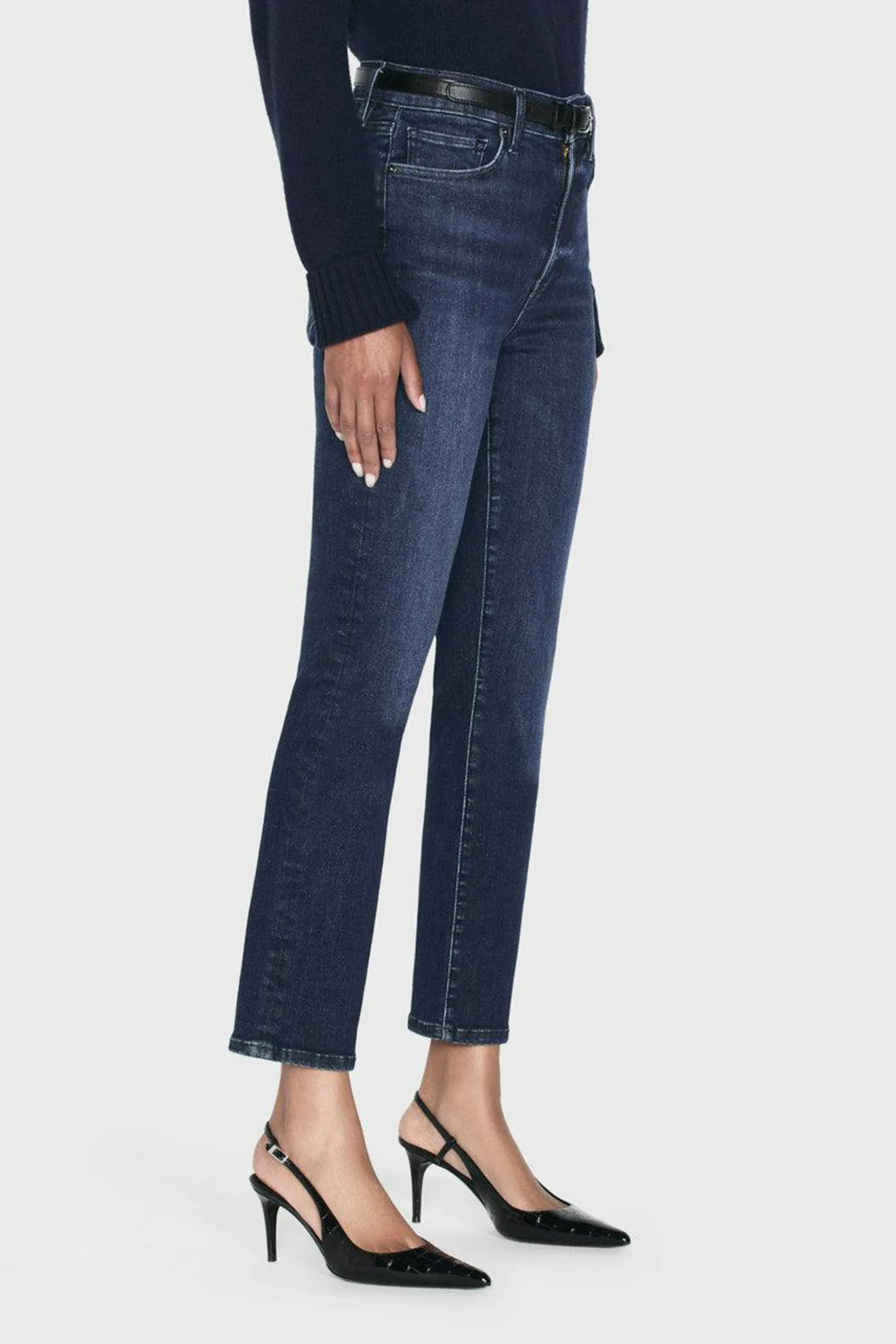 Jeans Le High Straight in Dante