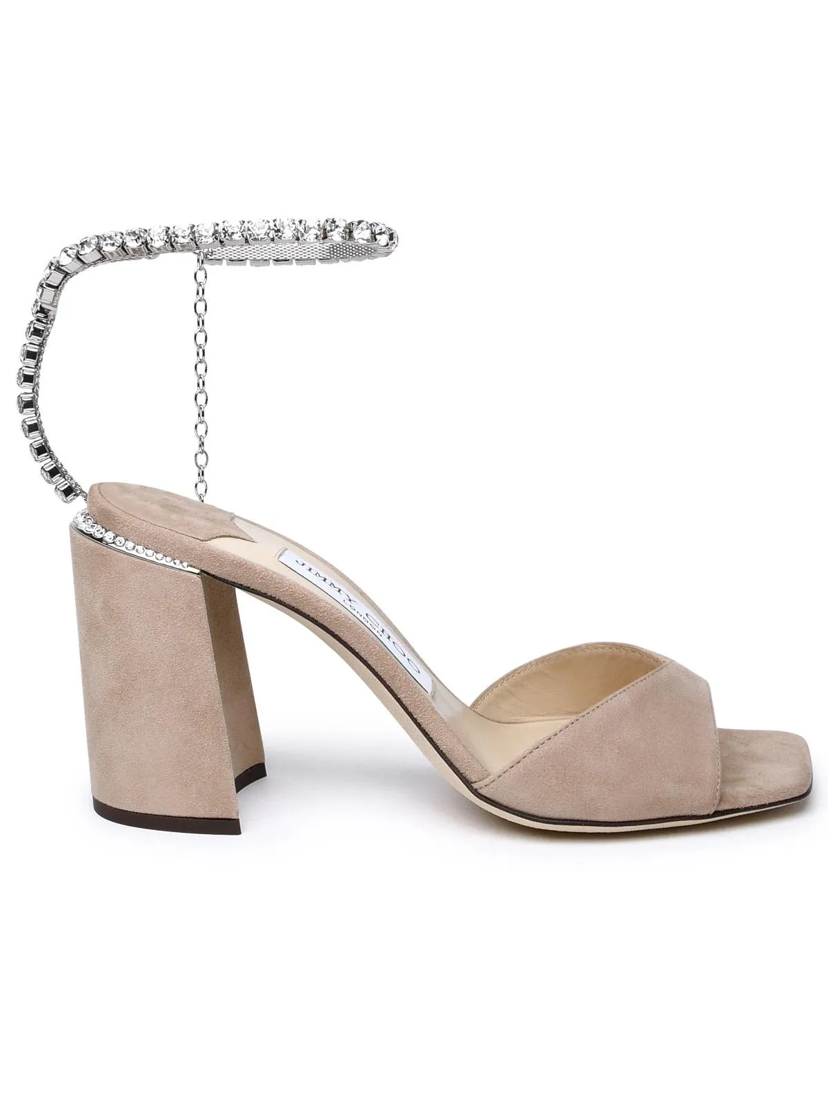 Jimmy Choo    Jimmy Choo Suede Sandals Nude