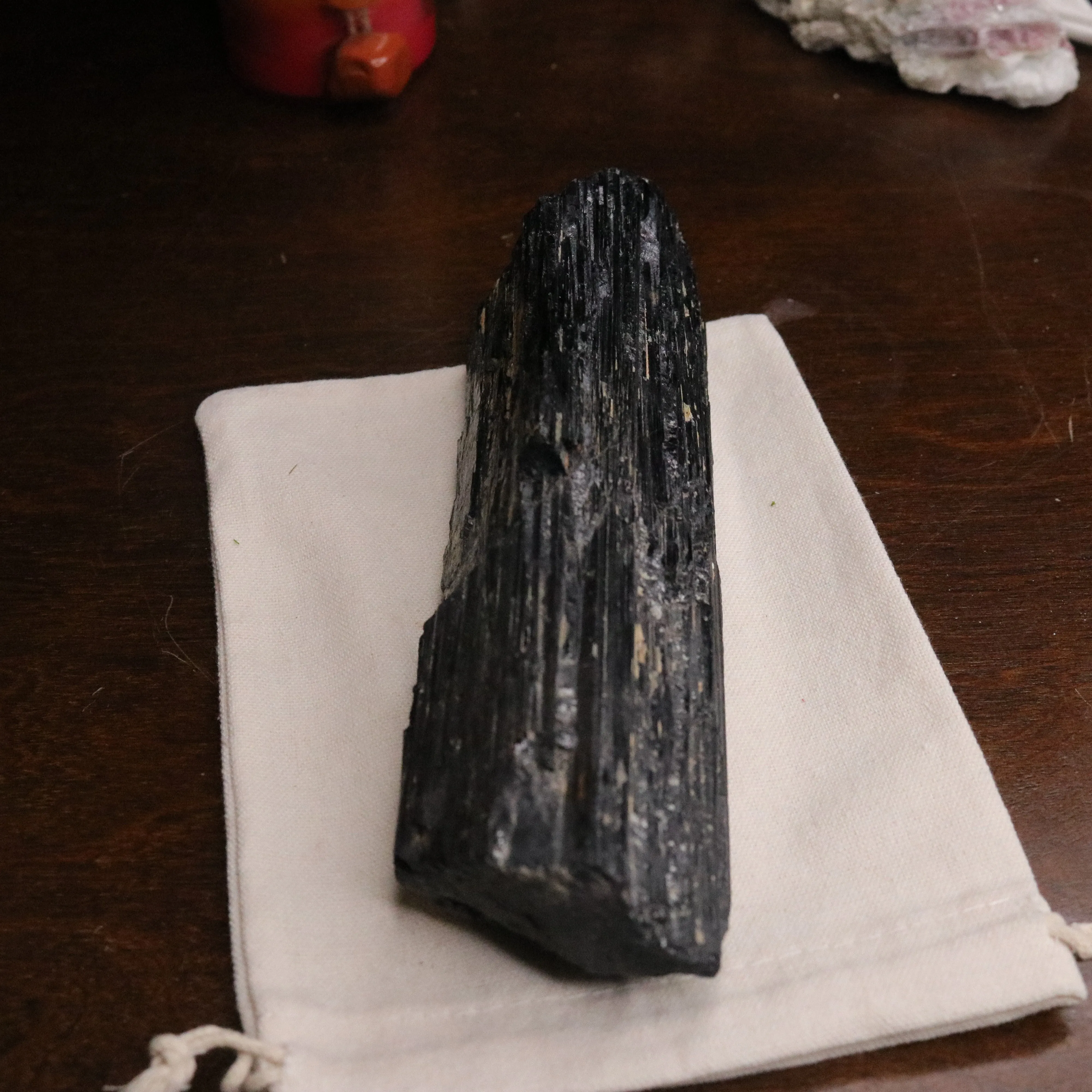 JUMBO Large Black Tourmaline Rod ~Display Specimen~ Protective and Grounding