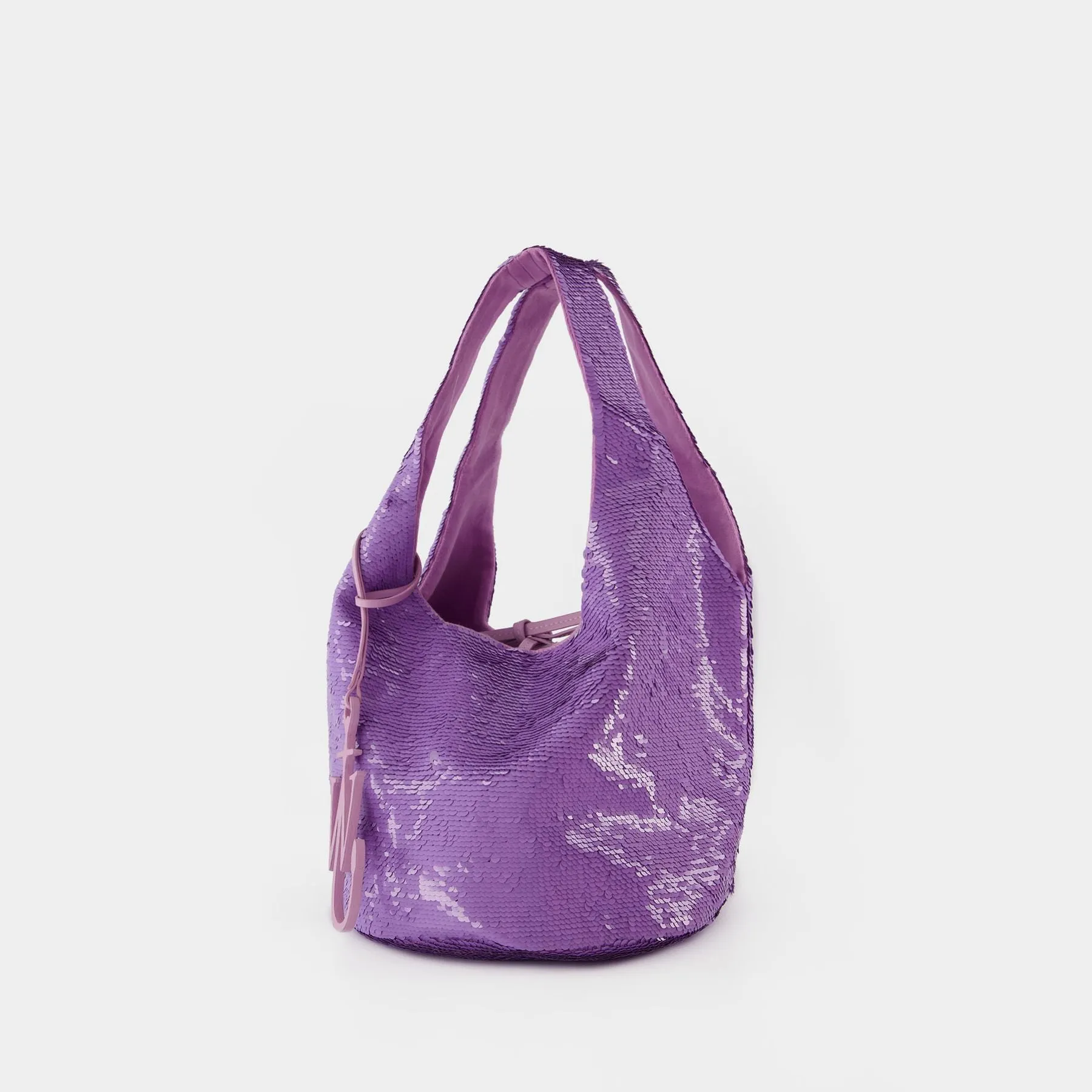 J.W. Anderson  Mini Sequin Tote Bag - J.W. Anderson -  Lilac - Leather