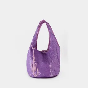 J.W. Anderson  Mini Sequin Tote Bag - J.W. Anderson -  Lilac - Leather