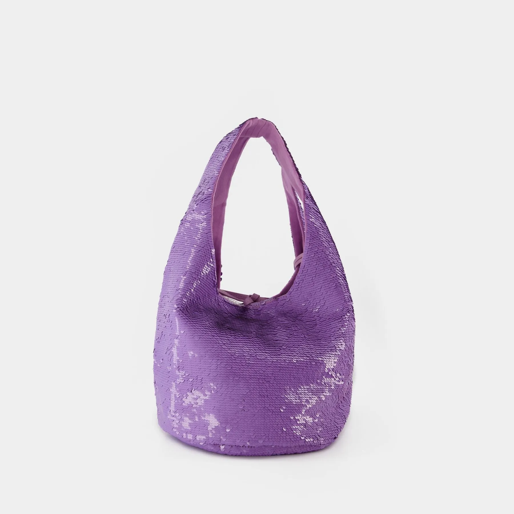 J.W. Anderson  Mini Sequin Tote Bag - J.W. Anderson -  Lilac - Leather