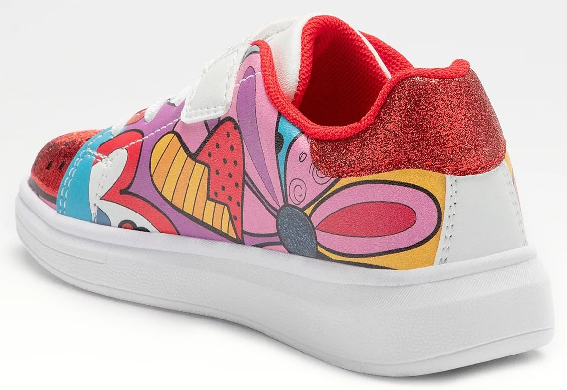 Lelli Kelly LK 4818 Lola Multi Colour Sparkle Trainers