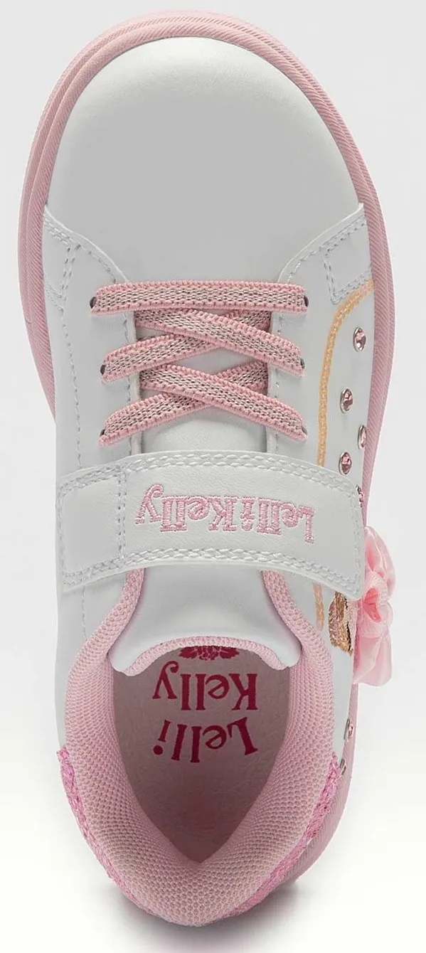 Lelli Kelly LK 4826 Mille Stelle Tutu White Rosa Ballerina Trainers with interchangeable tutus