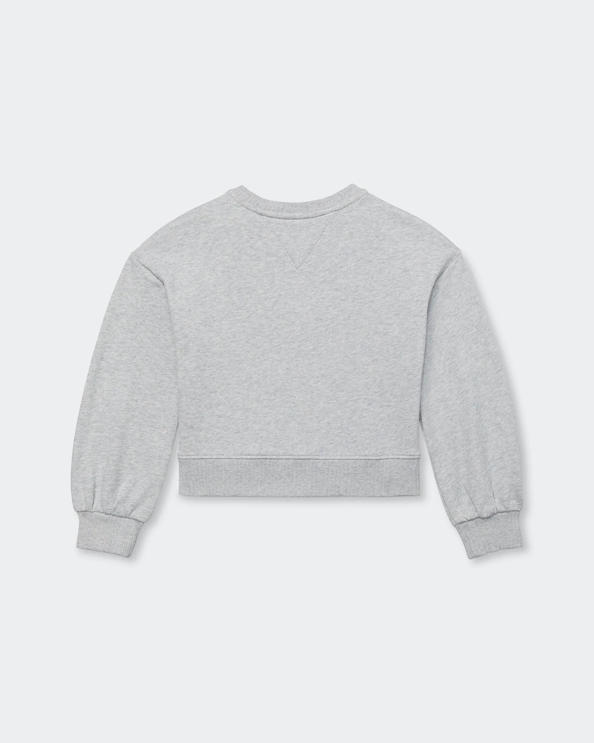 Lenny Popover Fleece (Kids) - Light Grey Heather