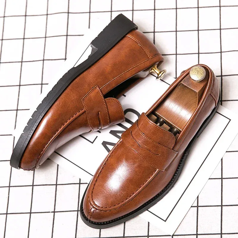 Leonardo de' Ginori Genuine Leather Loafers