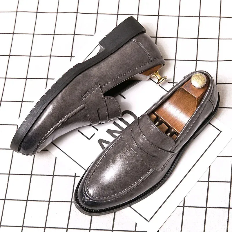 Leonardo de' Ginori Genuine Leather Loafers