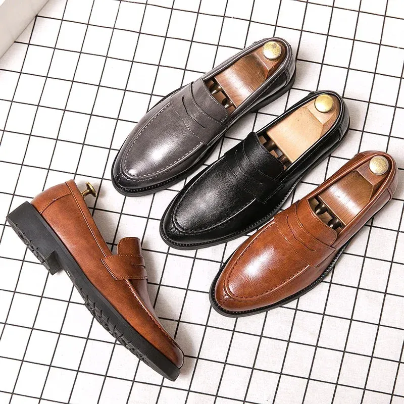 Leonardo de' Ginori Genuine Leather Loafers