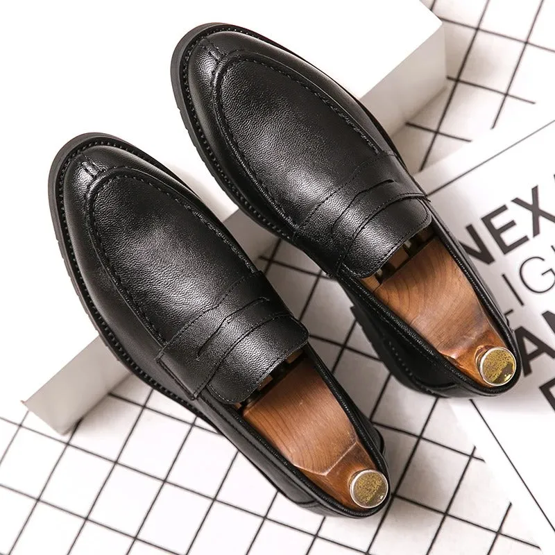 Leonardo de' Ginori Genuine Leather Loafers