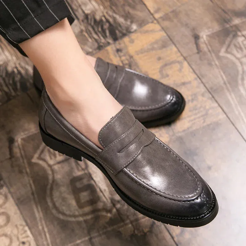 Leonardo de' Ginori Genuine Leather Loafers