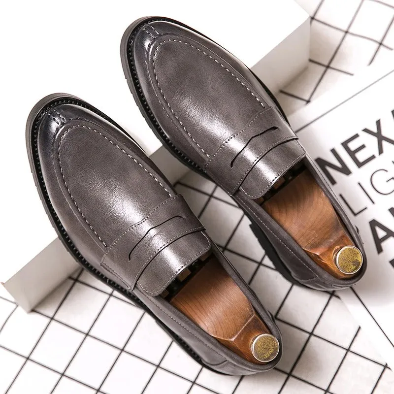 Leonardo de' Ginori Genuine Leather Loafers