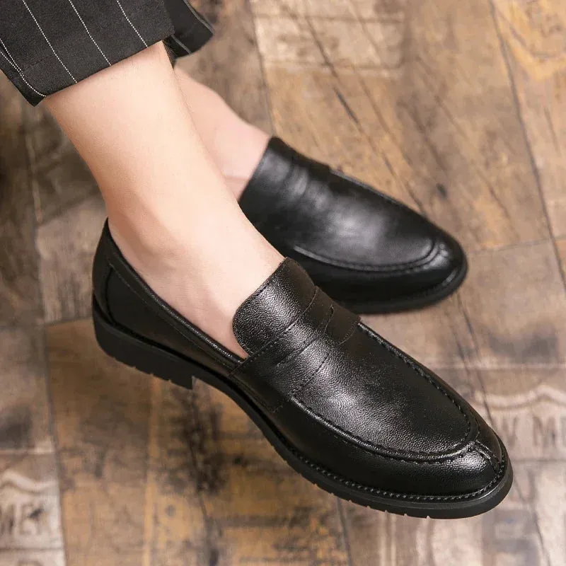 Leonardo de' Ginori Genuine Leather Loafers