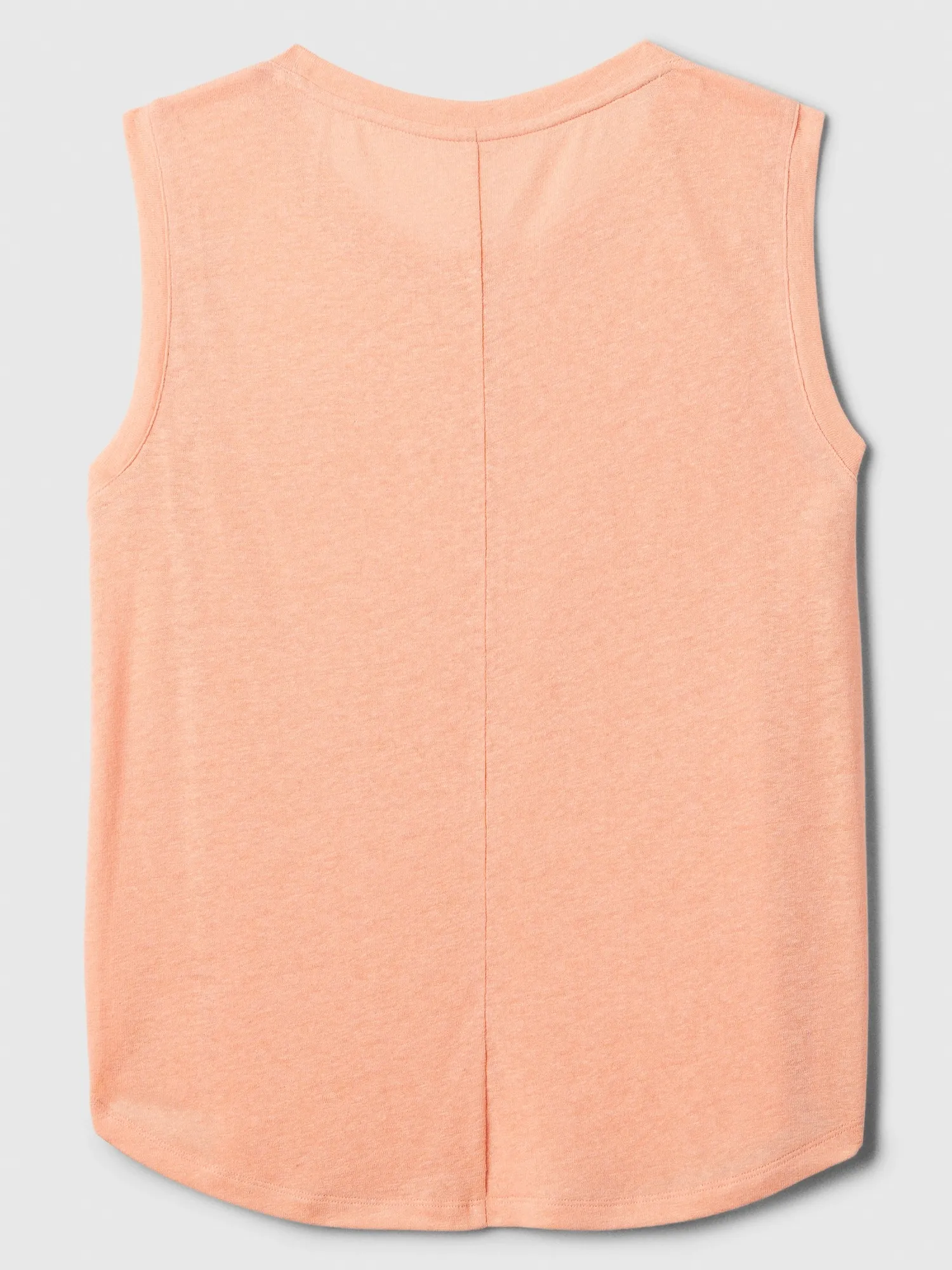 Linen-Blend Tank Top