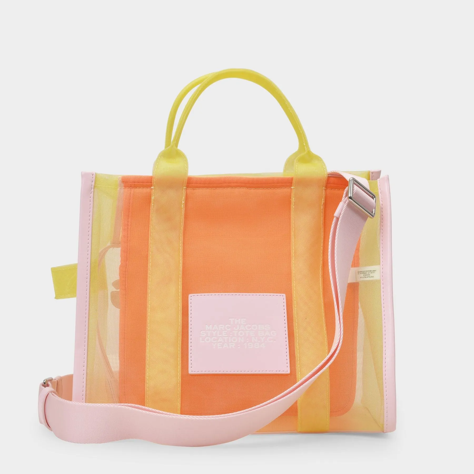 Marc Jacobs  The Small Tote Bag in Yellow Canvas