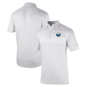 Men's Buffalo Sabres Columbia White Omni-Wick Total Control Polo