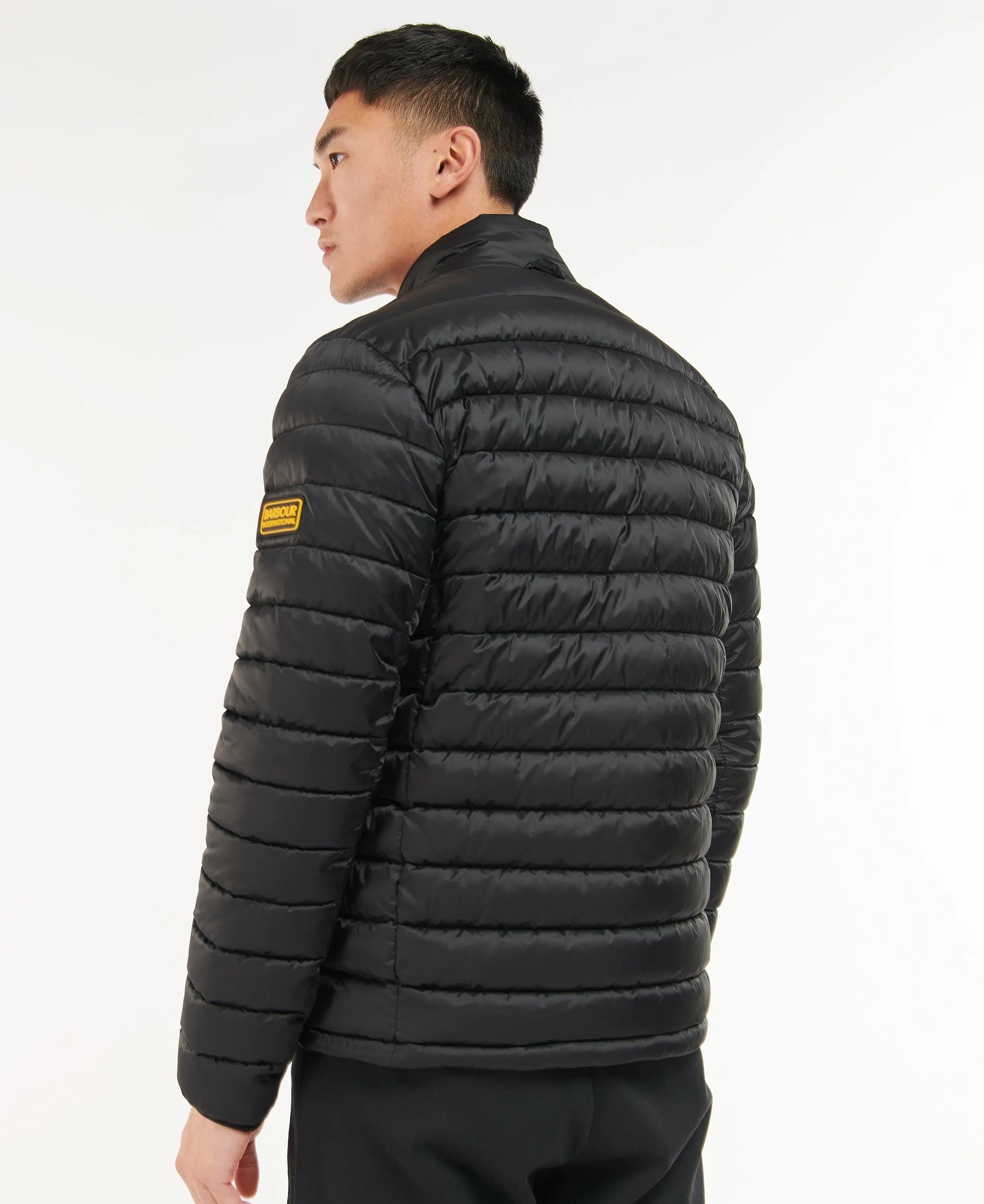 Men's Racer Impeller Quilt Jacket Black