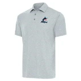 Miami Marlins Par 3 Polo