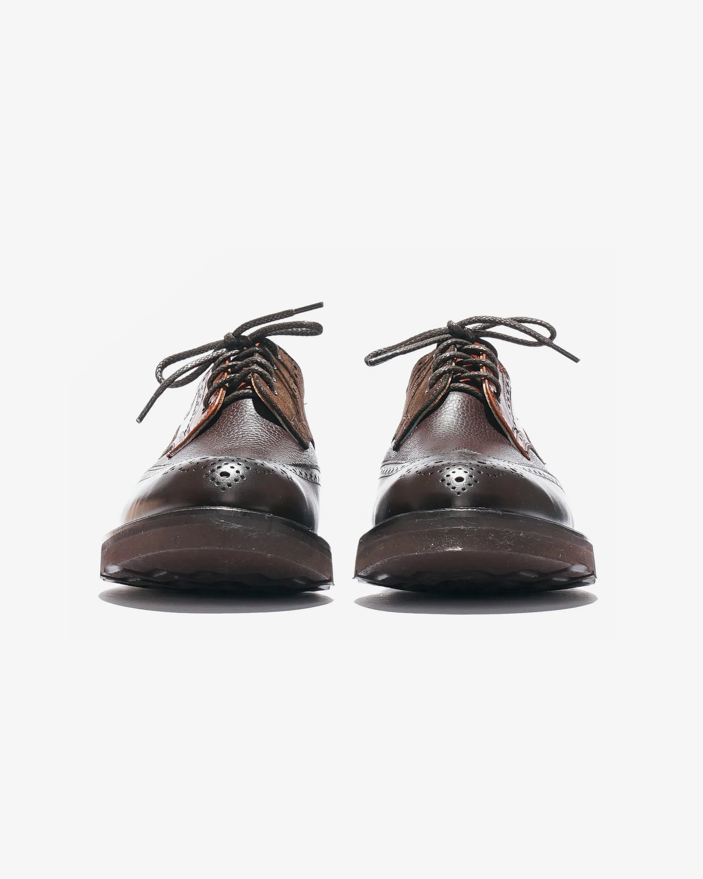 Multi-Tone Derby – Brown Leather