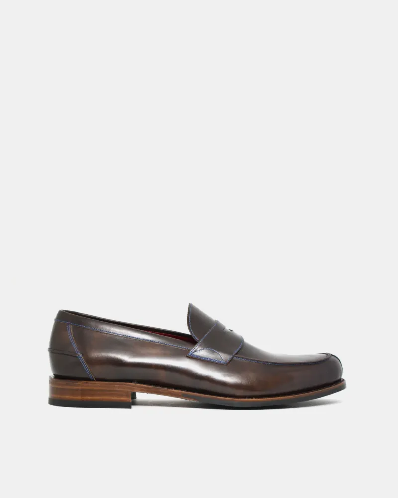 Museum Brown Penny Loafer