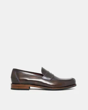 Museum Brown Penny Loafer