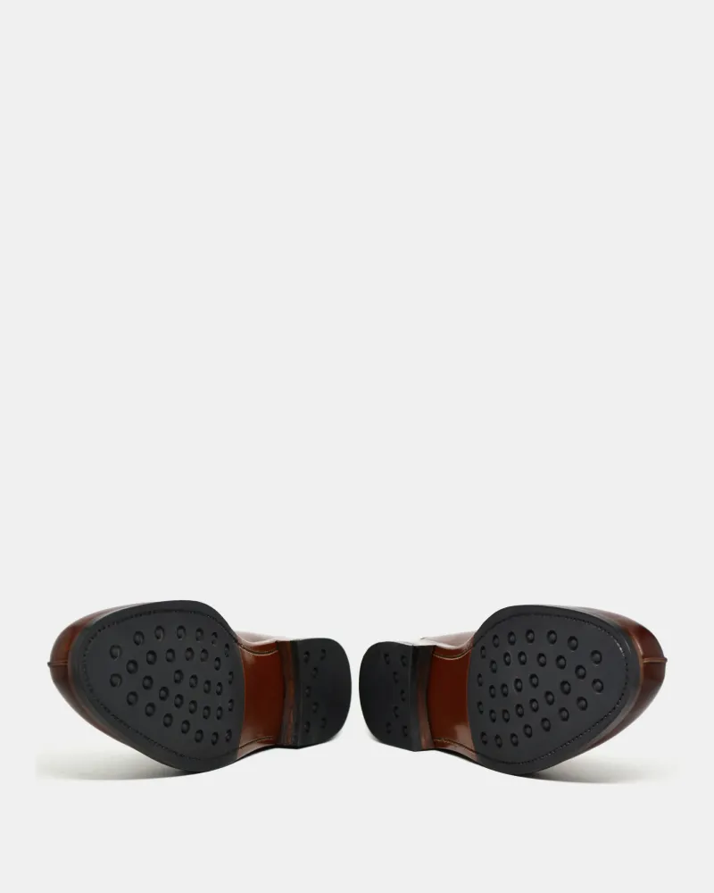 Museum Brown Penny Loafer