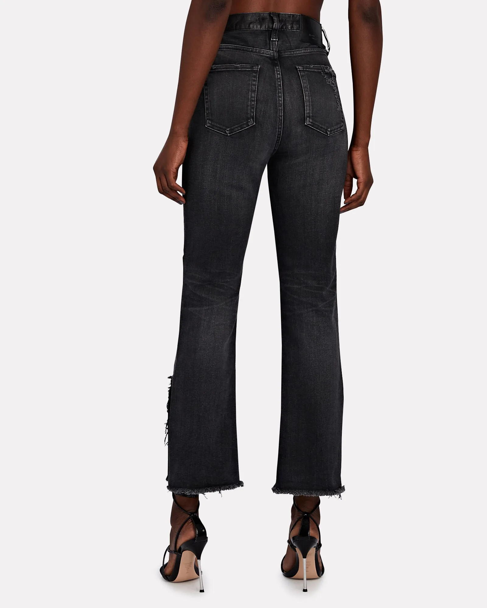 MV Alhambra High Rise Flared Ankle Jeans