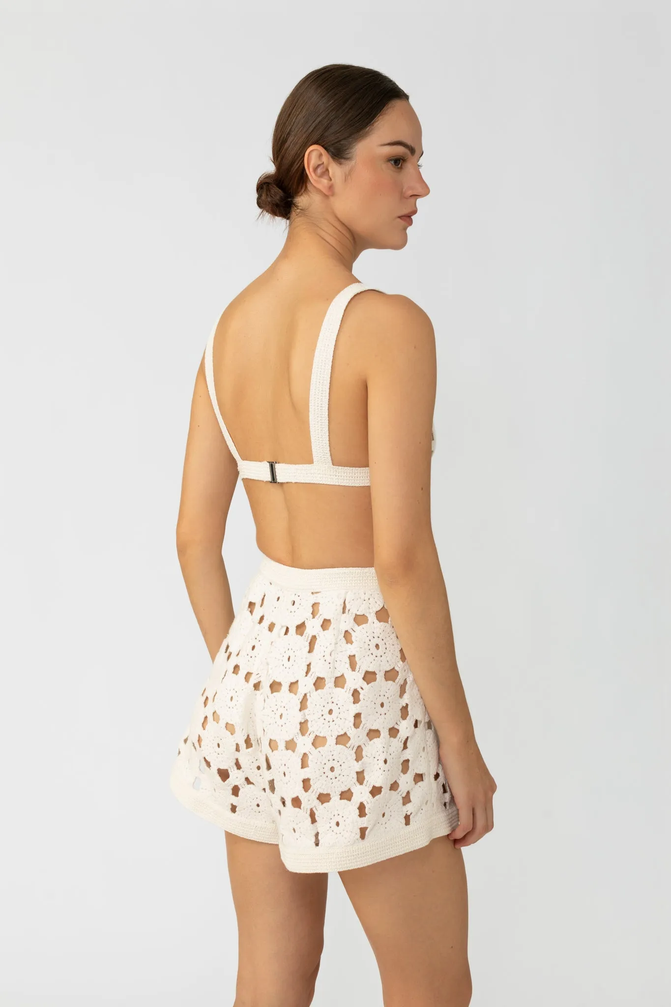 Myko Crochet Shorts