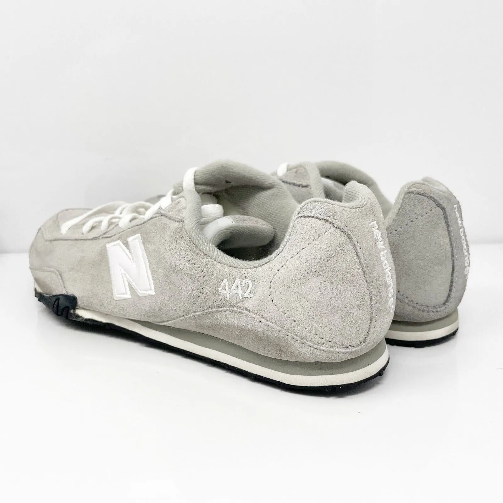 New Balance Womens 442 CW442G Gray Running Shoes Sneakers Size 8.5 D