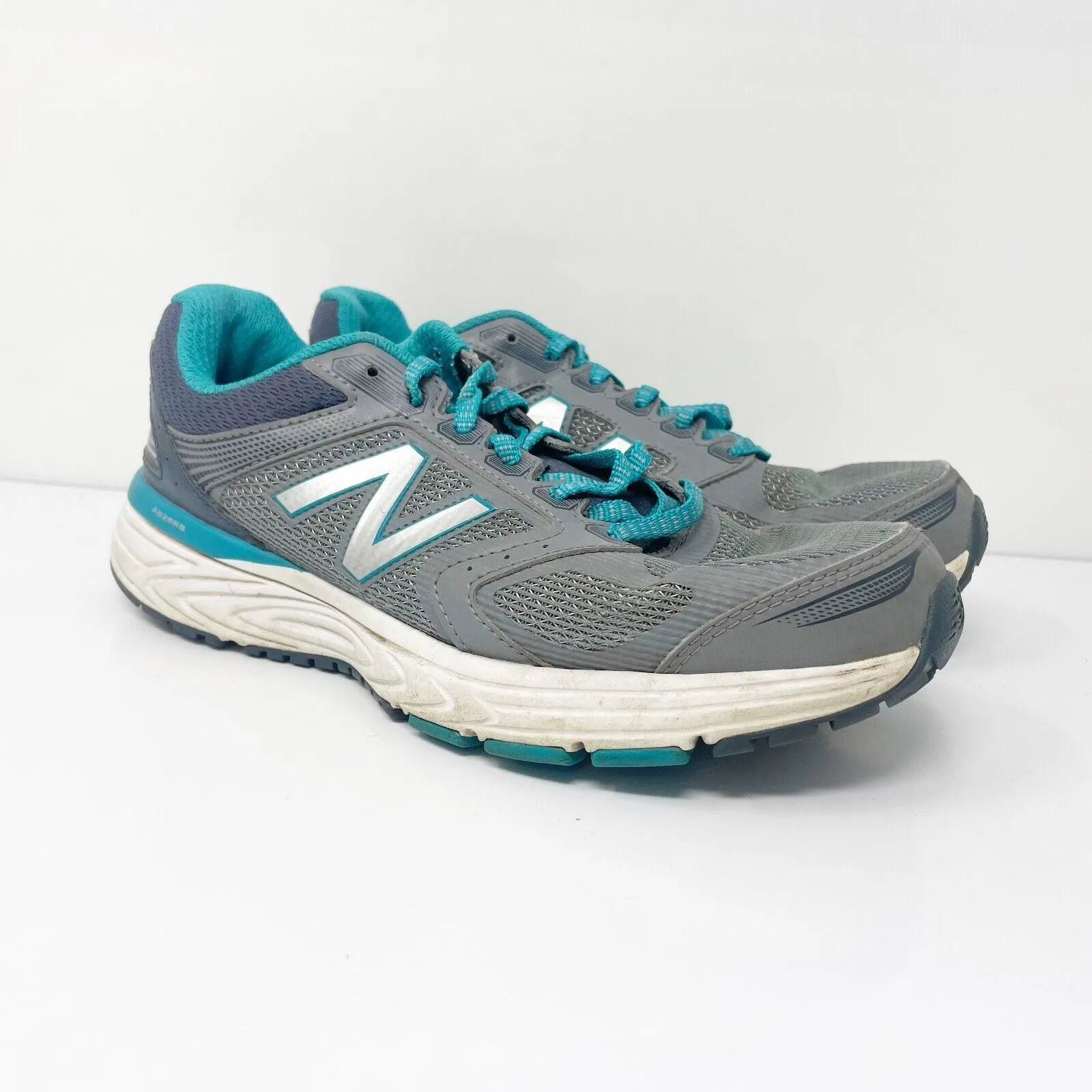 New Balance Womens 560 V7 W560LS7 Gray Running Shoes Sneakers Size 8 D