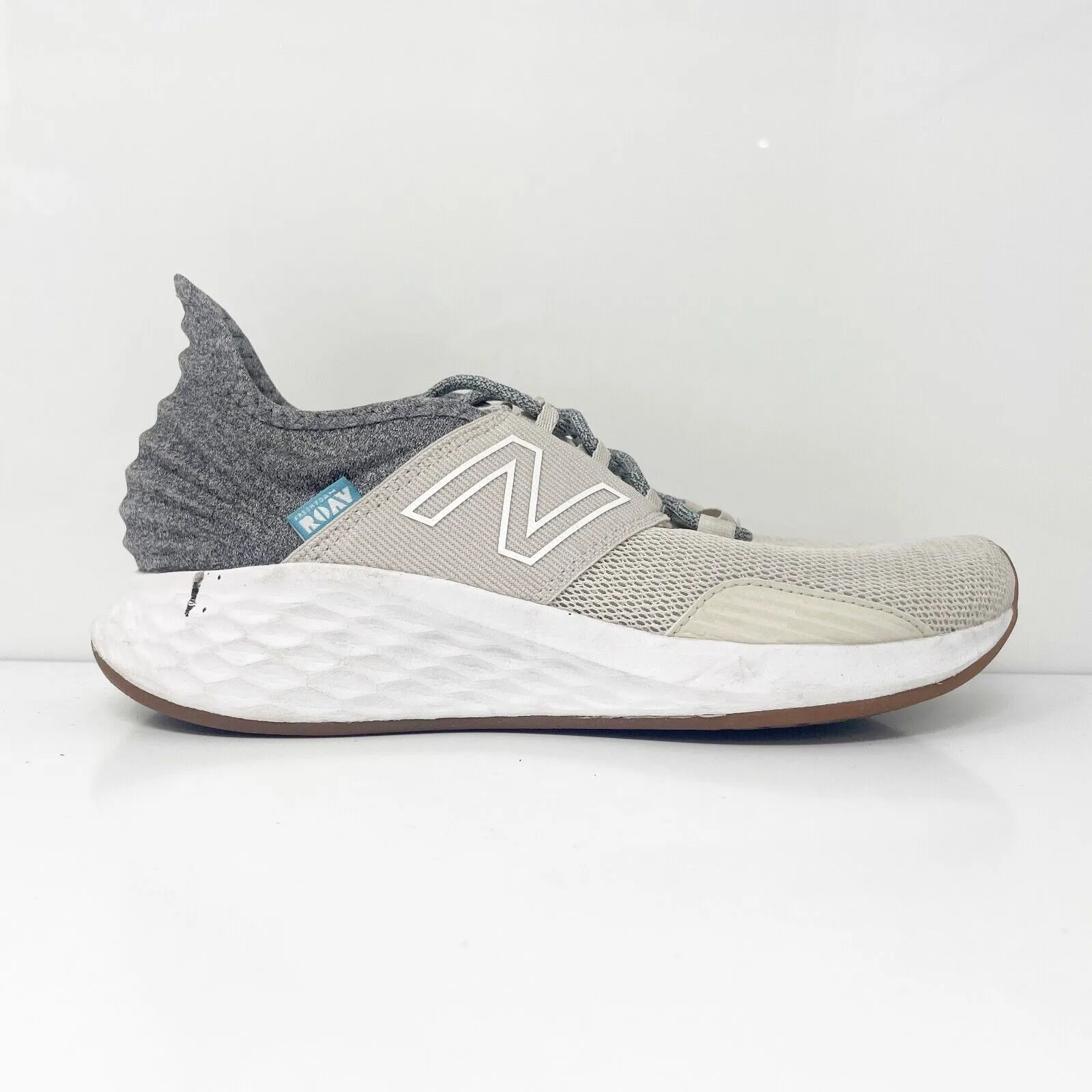 New Balance Womens Fresh Foam Roav WROAVTG Gray Running Shoes Sneakers Size 8 B