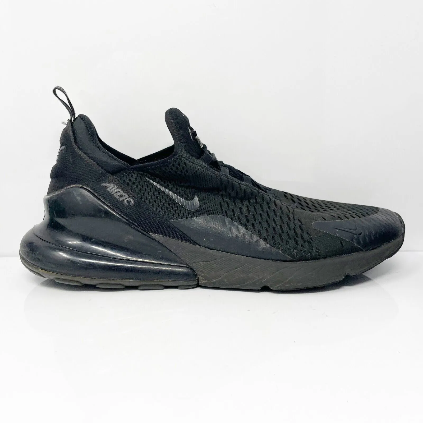 Nike Mens Air Max 270 AH8050-005 Black Running Shoes Sneakers Size 15