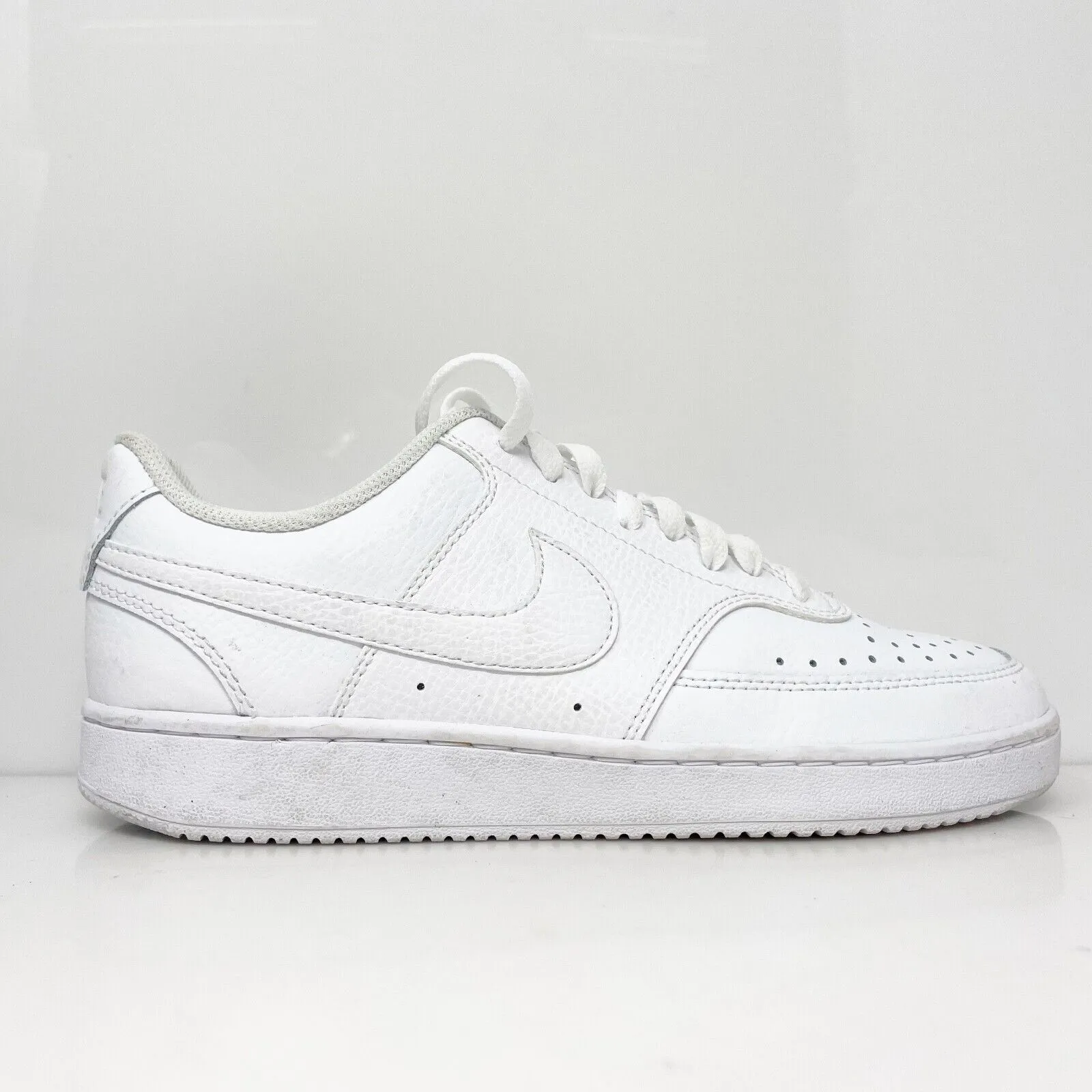 Nike Womens Court Vision Low CD5434-100 White Casual Shoes Sneakers Size 8.5